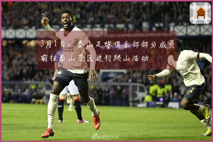 3月1日，泰山足球俱乐部部分成员前往泰山景区进行爬山活动